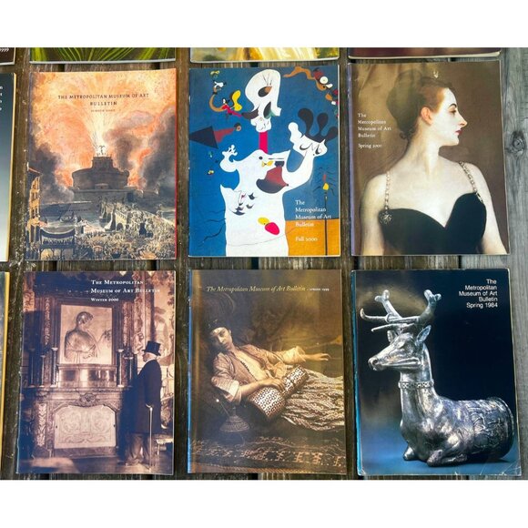 Collection of 13 Metropolitan Museum of Art Bulletins 1983–2000 Fine Condition - Picture 5 of 10